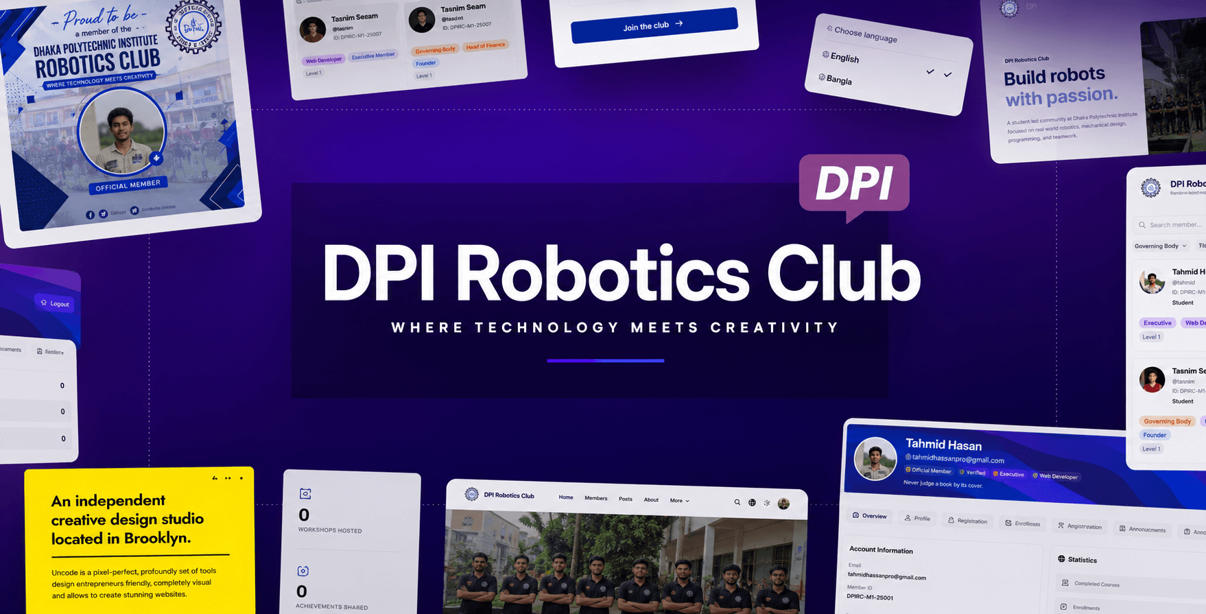 DPI Robotics Club Official Website